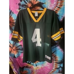Vintage 90s Logo 7 Green Bay Packers Brett Favre NFL Jersey Medium US Made